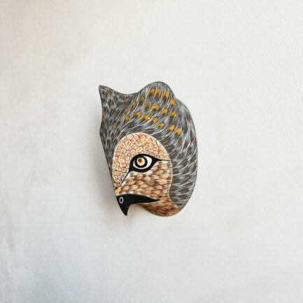 Trophée mural en bois hibou Finca Home